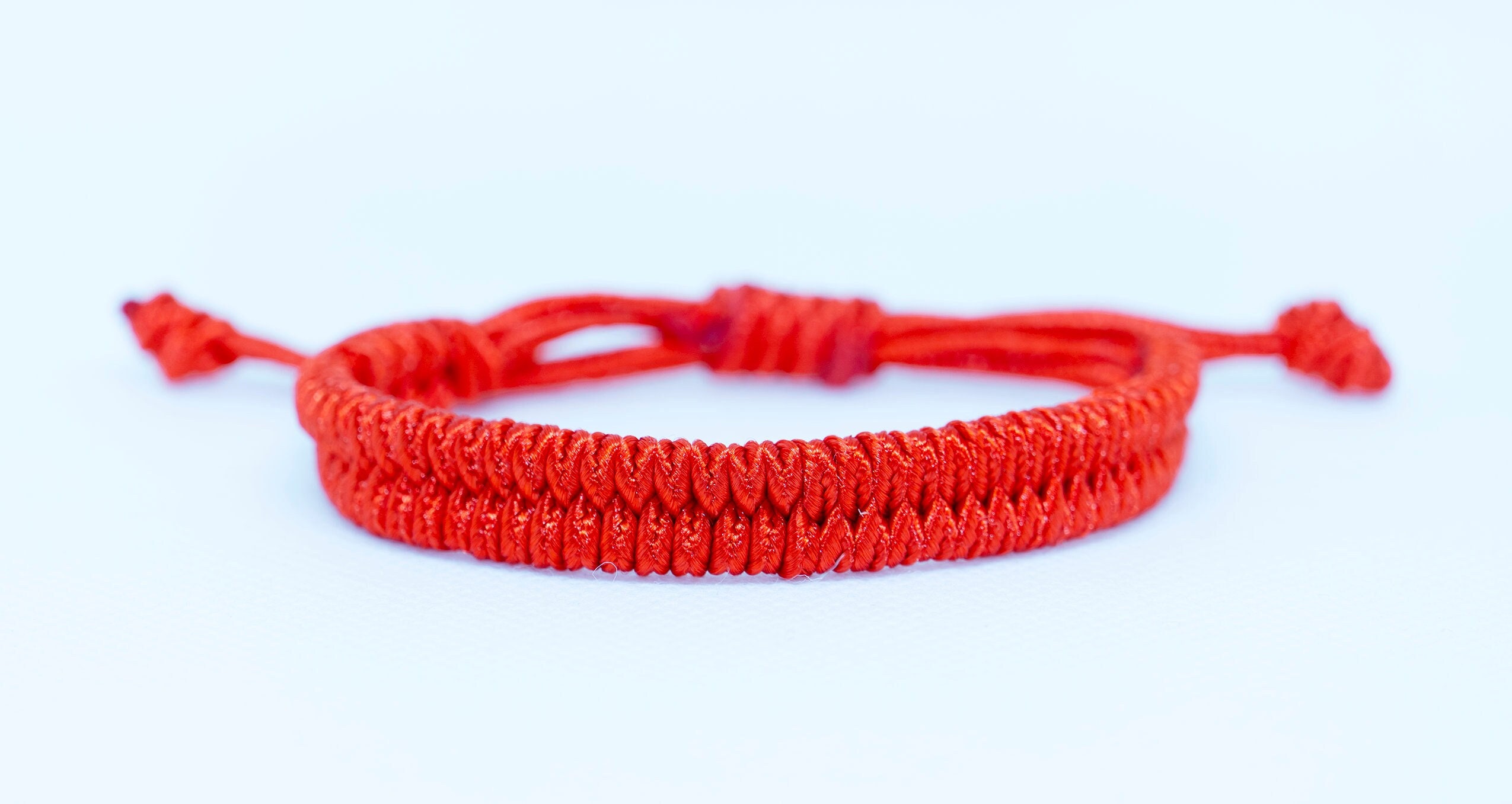 Amazon.com: Hatha Red String Bracelet Set Of 2