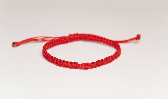 Red Bracelet Protection from the Evil Eye Good Luck Adjustable Thick NEW  Model | eBay
