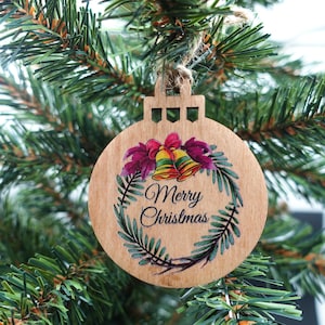 Personalized Christmas Party Favors, Personalized Logo Ornaments, Bulk Wedding Favors