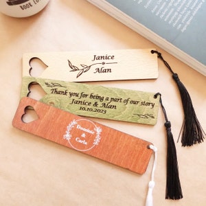 Thank you for being Part of my story bookmarks, Wooden Bookmark Bulk Favors, Affordable and Customizable Gift Options