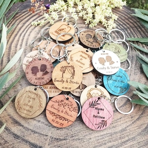 Wedding Keychain Favors - Keyrings Set for Guests - Bulk Cheep Favors - Ornaments Bulk - October Beer Fest Keychains Stout Day