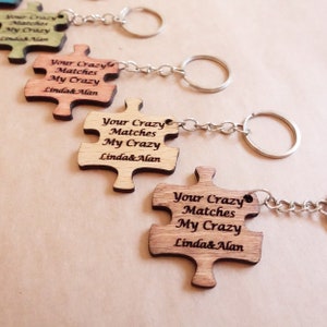 Wedding Favors for Guests in Bulk, Wooden Keychains Personalize, Custom Logo Key Rings