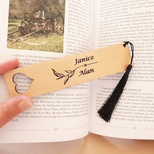 Rustic Wedding Bookmark Favors, Bookmarks With Tassels, Bulk Christmas Gifts