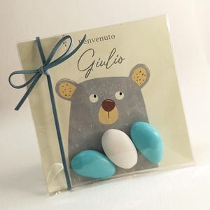 Bustina porta confetti nascita