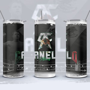 Canelo Fanart Tumbler Artwork Sublimation