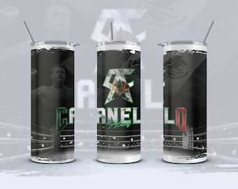 Canelo Fanart Becher Kunstwerk Sublimation