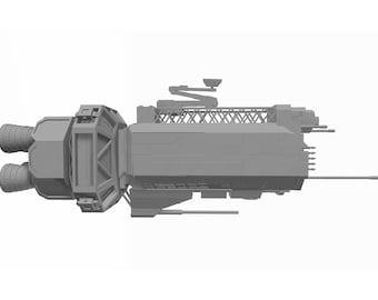 Arquivo STL Mowteng O modelo do navio Expanse