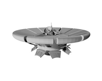 Arquivo UNS Arboghast STL Modelo de navio de expansão