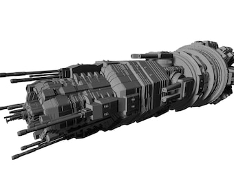 Arquivo STL do Dreadnought Classe Xerxes da UNN