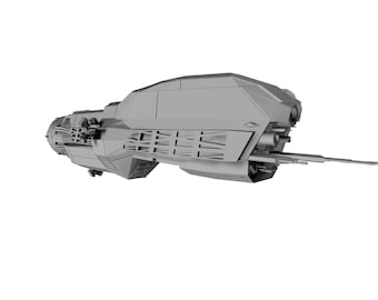 MCRN Morgaina Class Patrol Destroyer STL Arquivo de modelo de navio de expansão