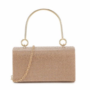 Rose gold diamante bag sales