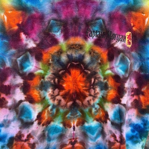 Mandala Tie Dye Tee shirt colorful