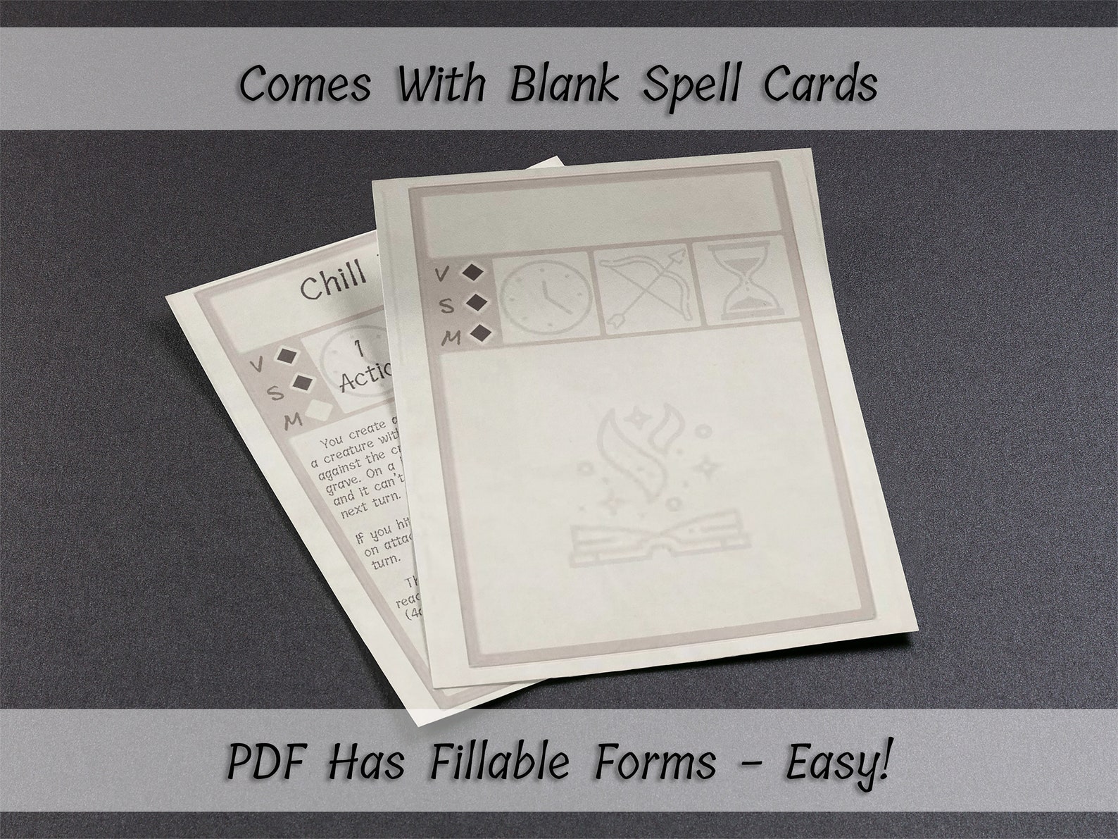 Dnd Paladin Spell Cards D&amp;D 5e Dnd Printables Dnd - Etsy
