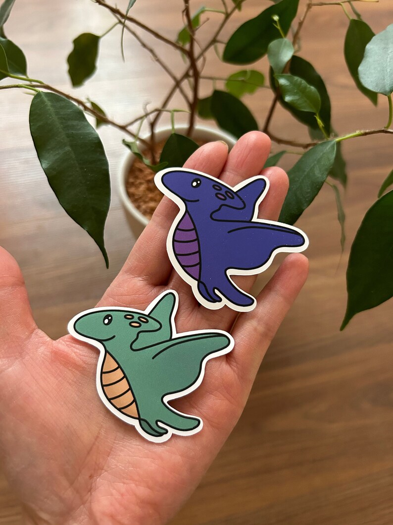 Pteranodon Vinyl Sticker Dino Sticker for Children and Adults - Etsy