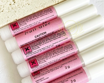 Nail Glue/Adhesive Super Bond for Fake Nails Tips/2G Nail Glue For Acrylic - Professional/Acrylic False nails - Tip Glue - 2G bottle