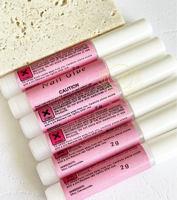 Professional Nail Glue – Super Bond Adhesive, Acrylic False Nails, 2G Bottle