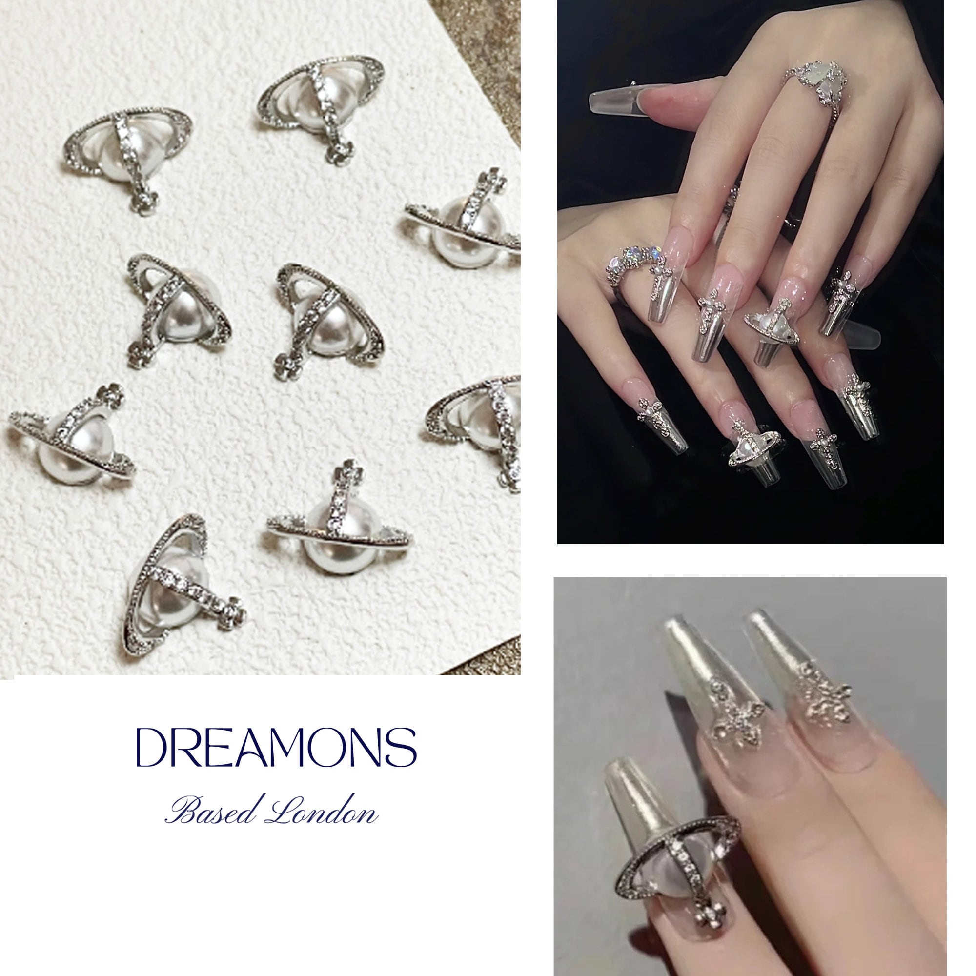 10pcs Delicious Assorted Large Nail Charms 