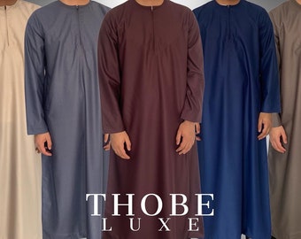 Men’s Omani Thobes- Men’s modest fashion, Omani Thobe Jubbah Kandora