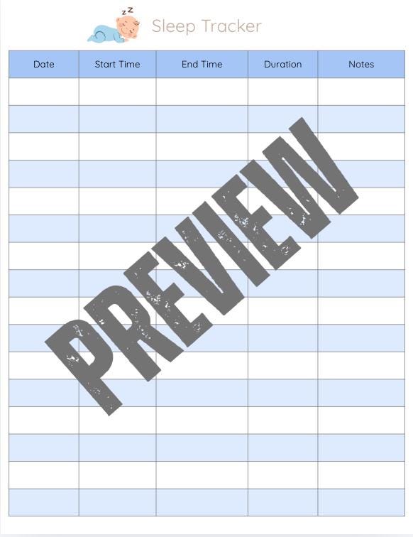 Tracking Baby Routine EDITABLE Baby Daily Routine & Feeding Tracker Printable + Digital ...