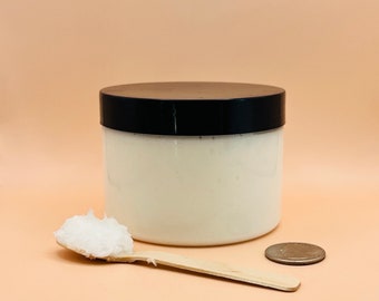All Natural Handmade Creamy Body Butter - 4 Scent options, sensitive skin, dry skin, non-greasy, luxurious, silky, whipped