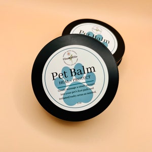 Pet Balm Paw & Nose Soothing Salve, Soften, Moisturize, Protect, All-Natural, Unscented, Irritation, Calming, Dog Salve