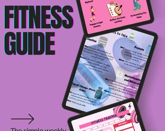 Fitness Wochen-Tracker | Digitaler Workout-Guide