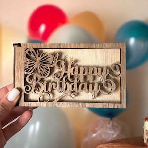 porta-carteira de dinheiro personalizado presente de aniversário menino menina crianças adulto
