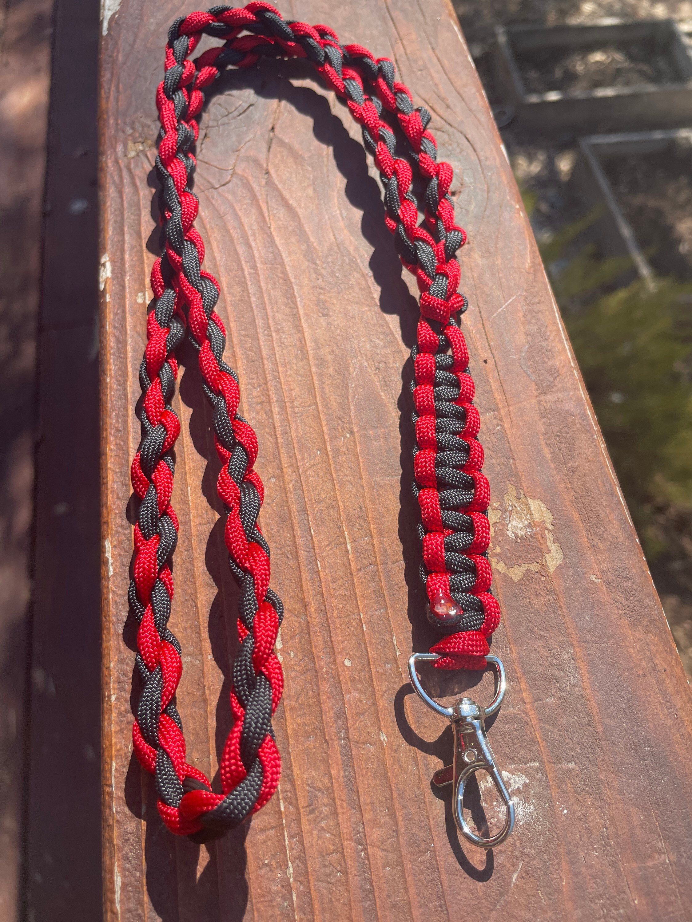 GPS Lanyard // GPS Paracord Neck Lanyard // GPS Paracord Lanyard