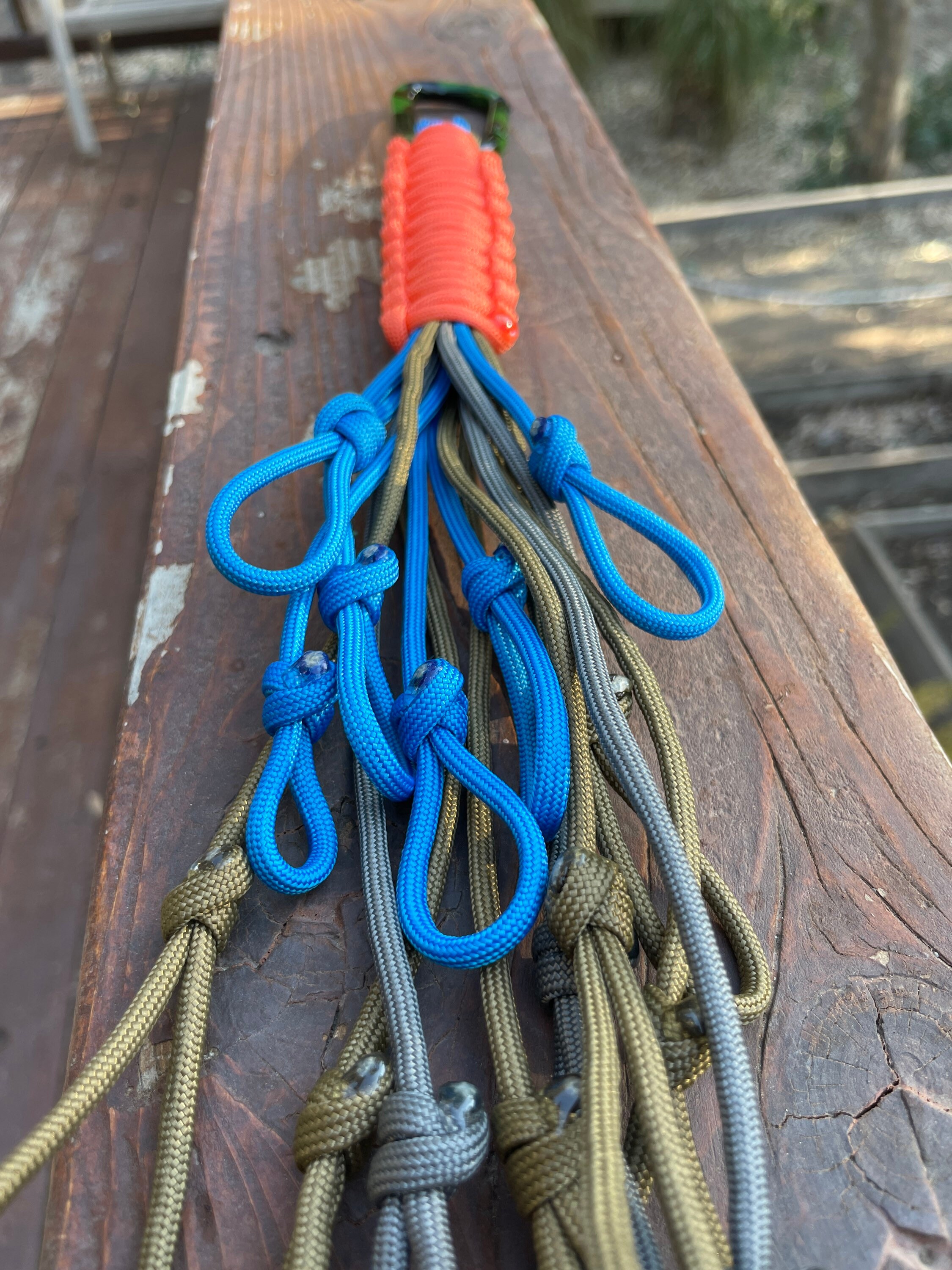 Dove Tote // Paracord Small Game Tote // Paracord Game Carrier // Paracord Tote // Squirrel Tote