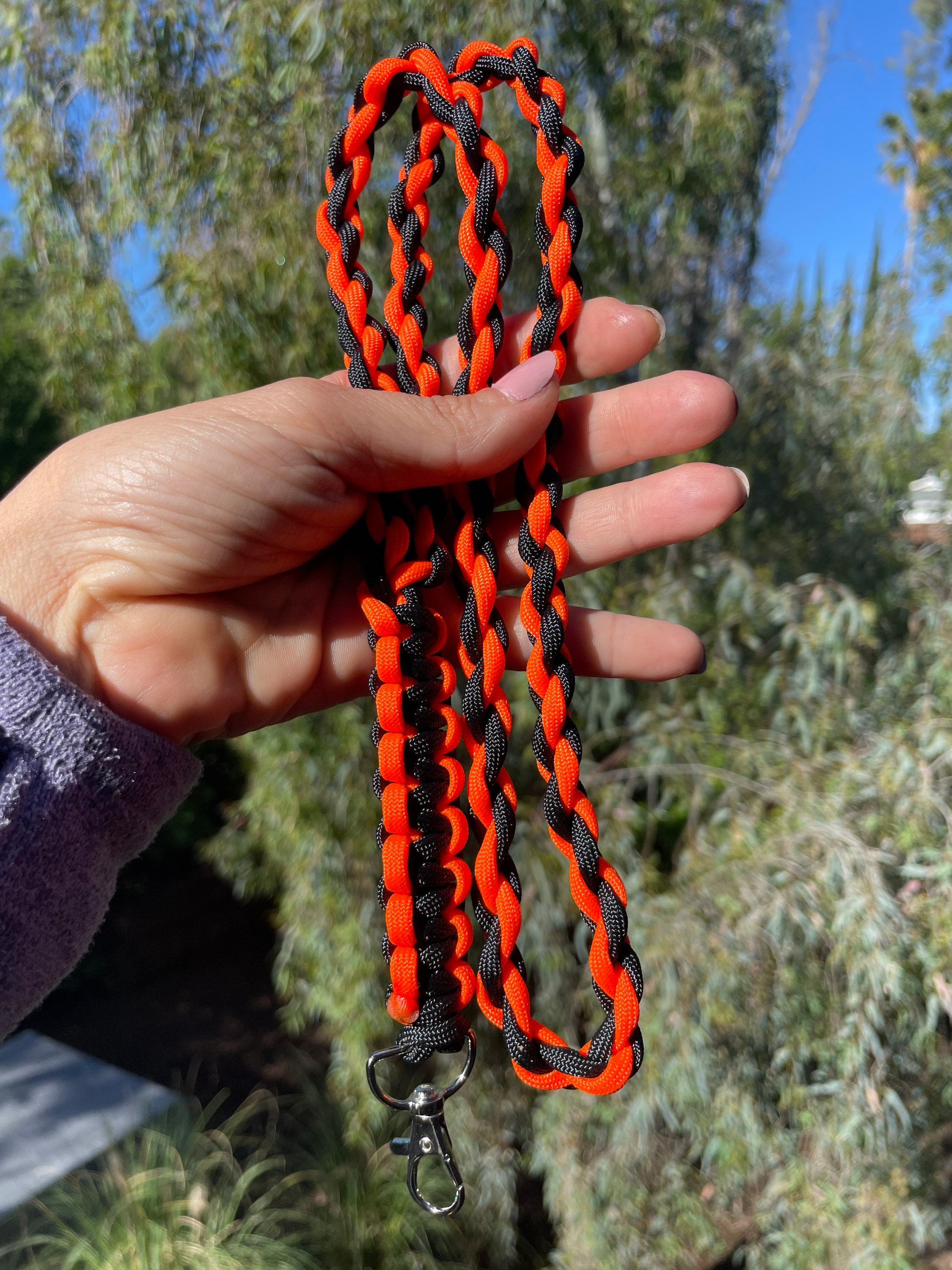 GPS Lanyard // GPS Paracord Neck Lanyard // GPS Paracord Lanyard