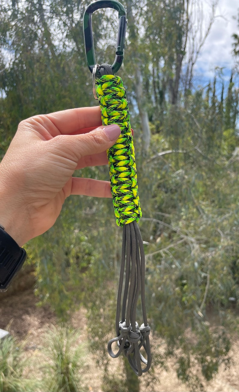 Small Game Tote // Paracord Game Carrier // Paracord Squirrel Tote // Paracord Tote // Dove Tote