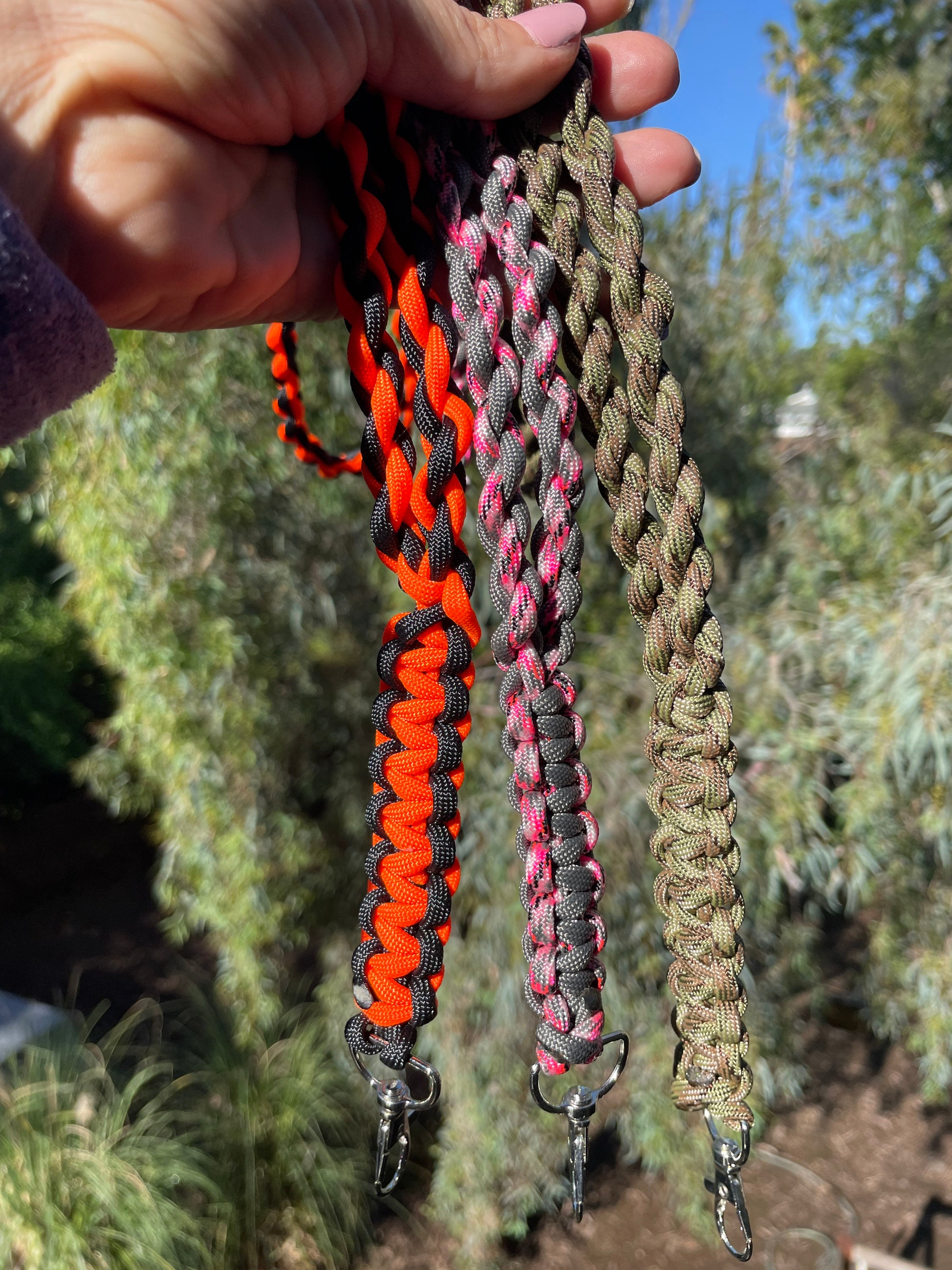 GPS Lanyard // GPS Paracord Neck Lanyard // GPS Paracord Lanyard