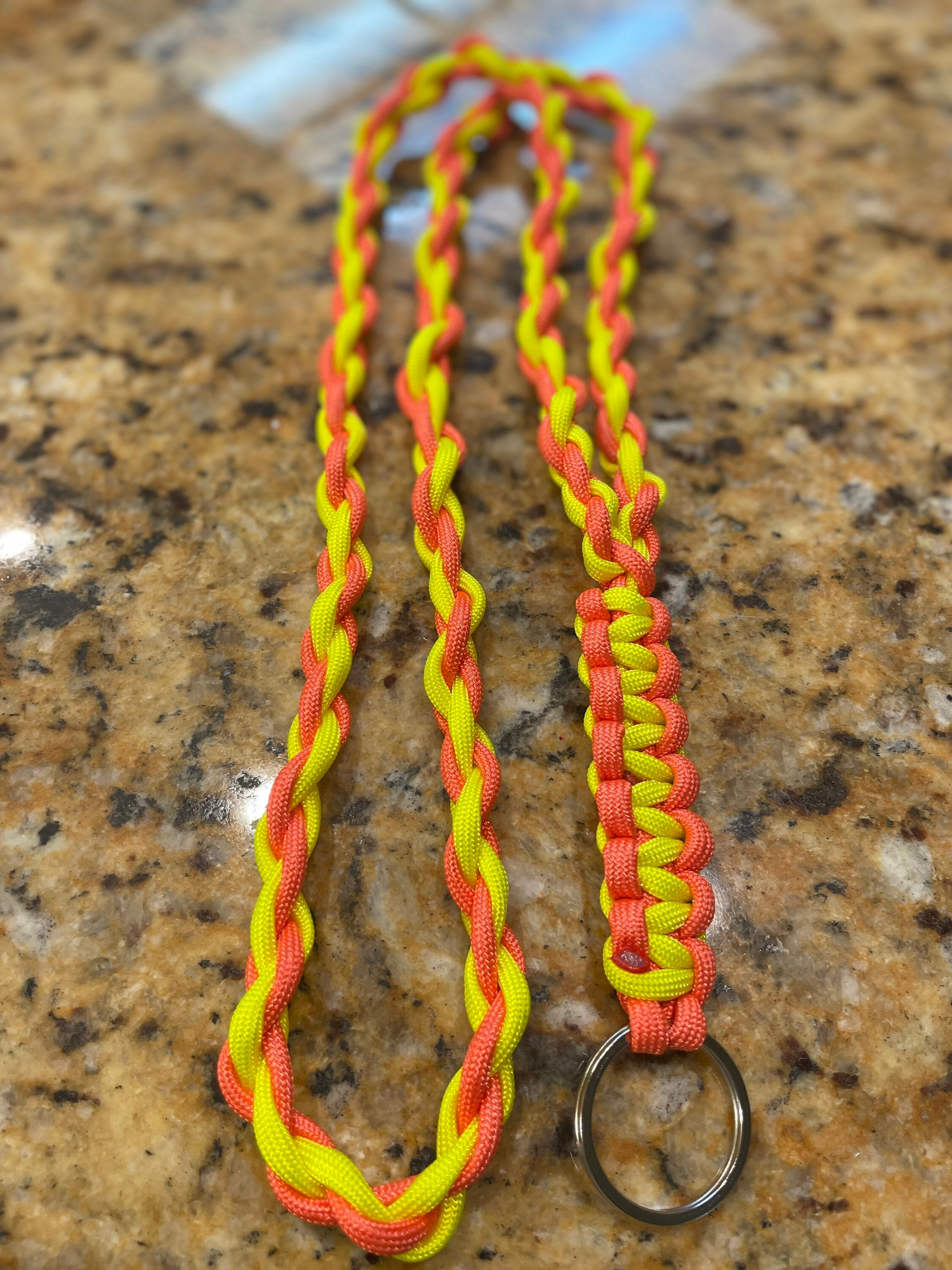 GPS Lanyard // GPS Paracord Neck Lanyard // GPS Paracord Lanyard