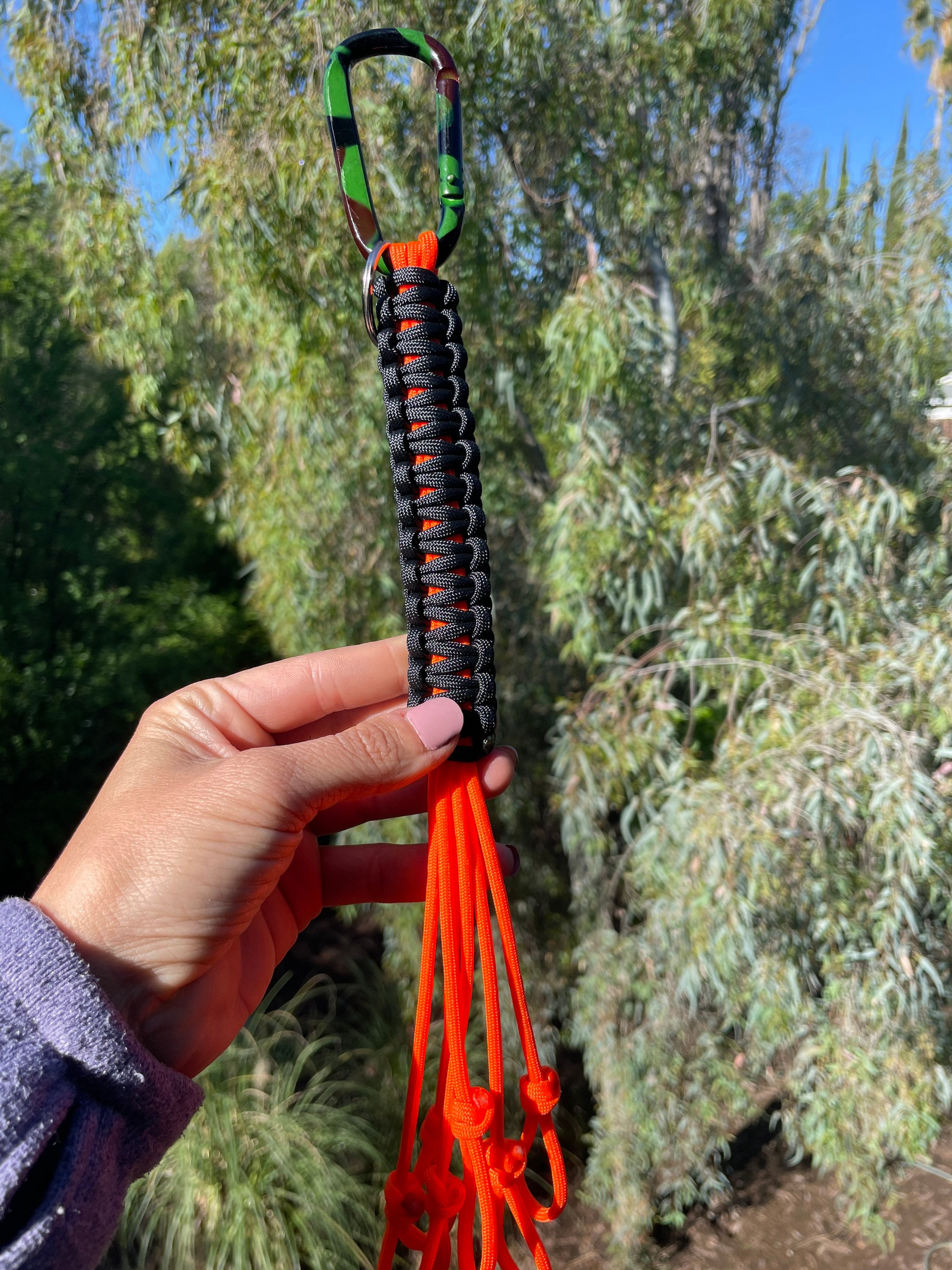 Small Game Tote // Paracord Game Carrier // Paracord Squirrel Tote // Paracord Tote // Dove Tote