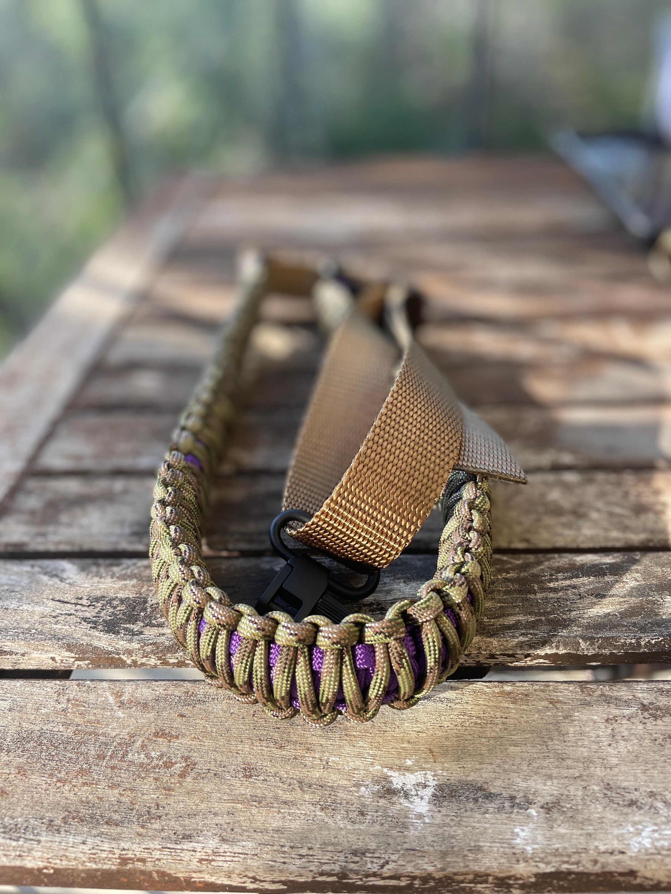 Shoulder Sling // Paracord Sling // Hunting Sling // Deer Hunting