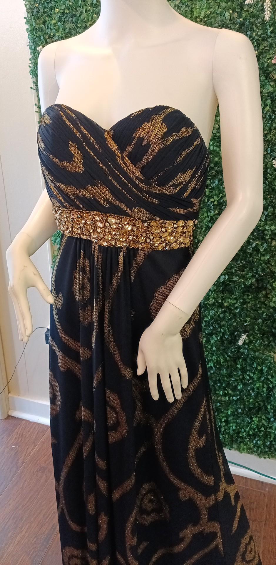 stine goya gold dress Jolene Mini Dress – SAU LEE main image 1