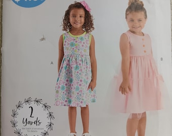 9460 McCall's Sewing pattern for Child's Dress - sizes 3-8 - pre-owned, uncut, complete