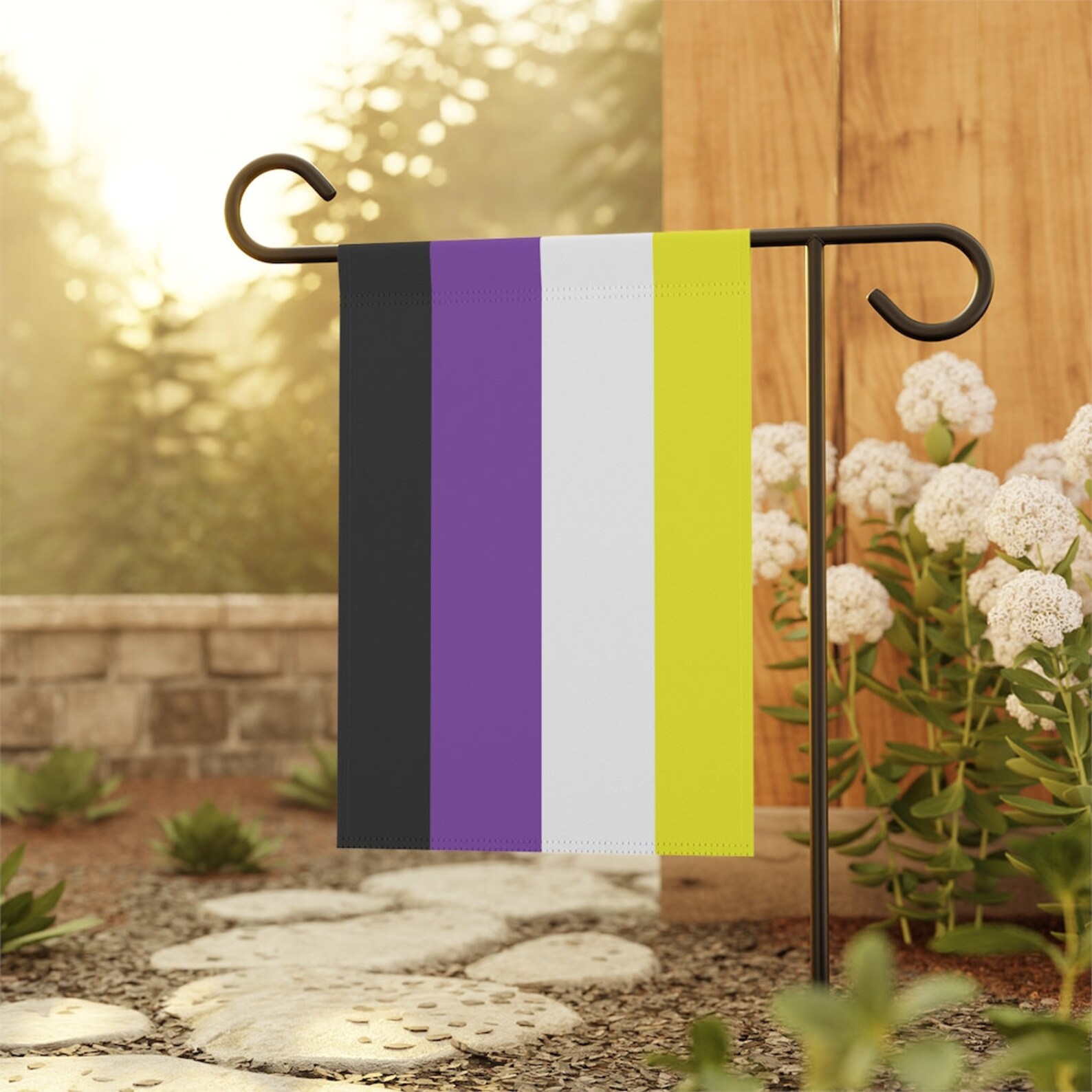 Non Binary Pan Flag Nonbinary Pride Flag Etsy