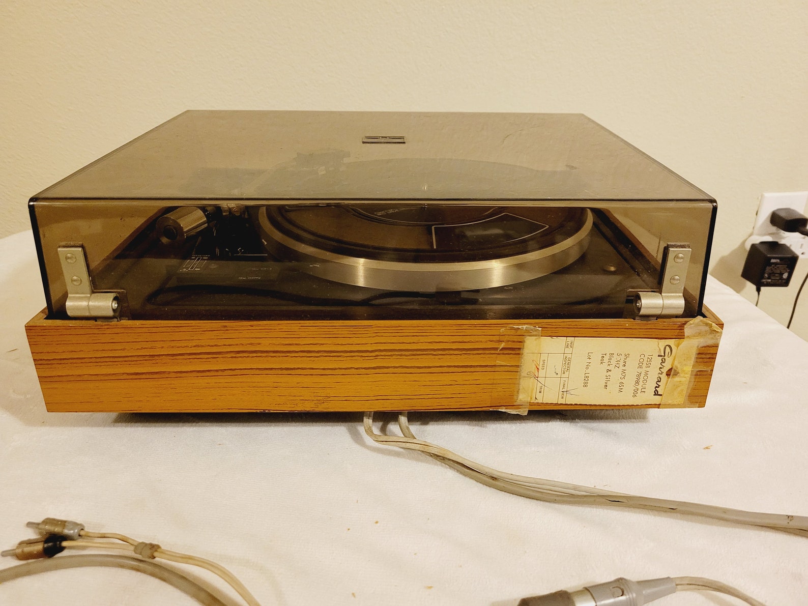 Vintage Garrard 125SB Deck Record Turntable Hifi Needs New Etsy UK