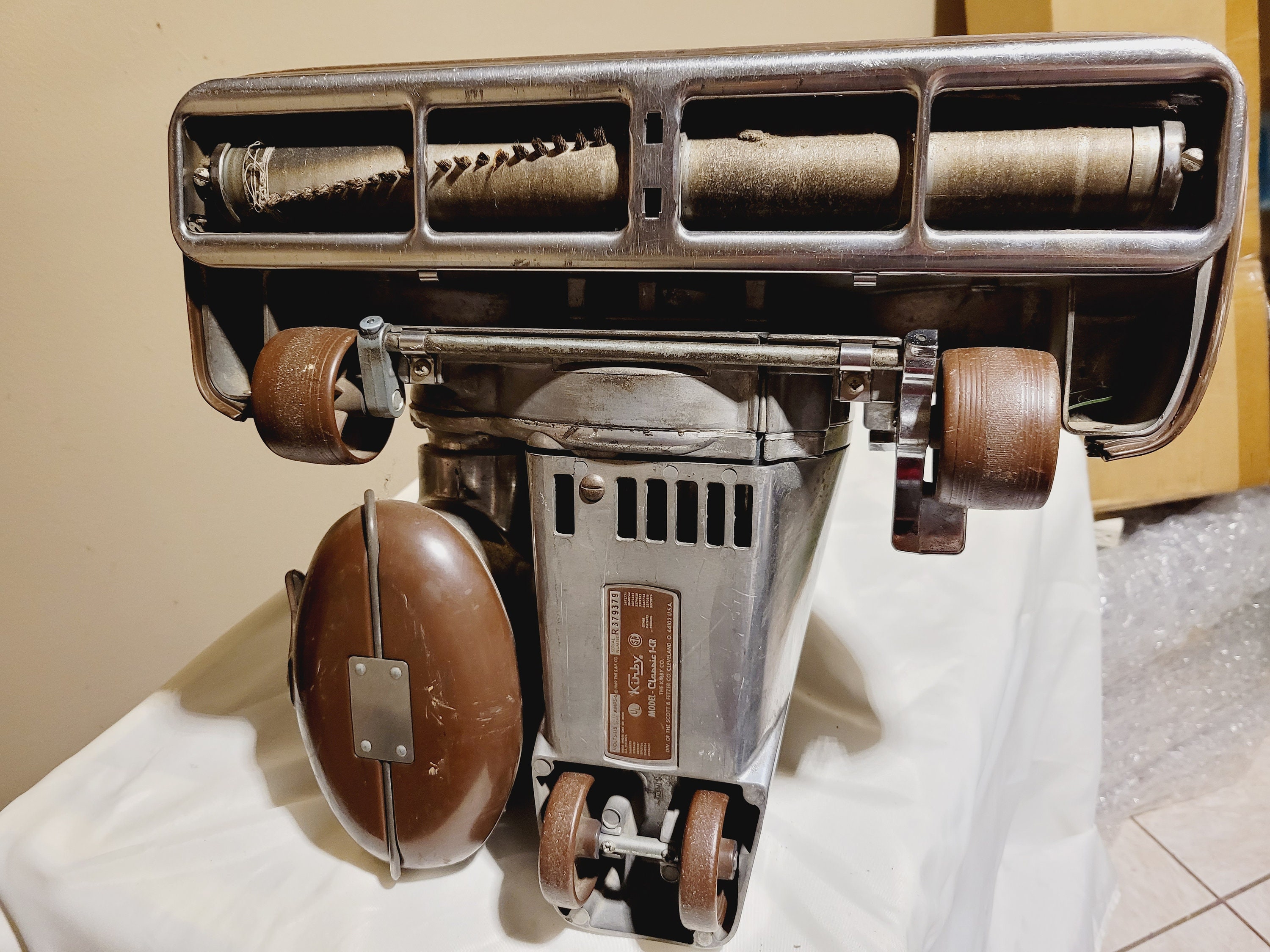 Kirby Classic Omega 1CR Upright Vacuum Cleaner TESTED Free Etsy