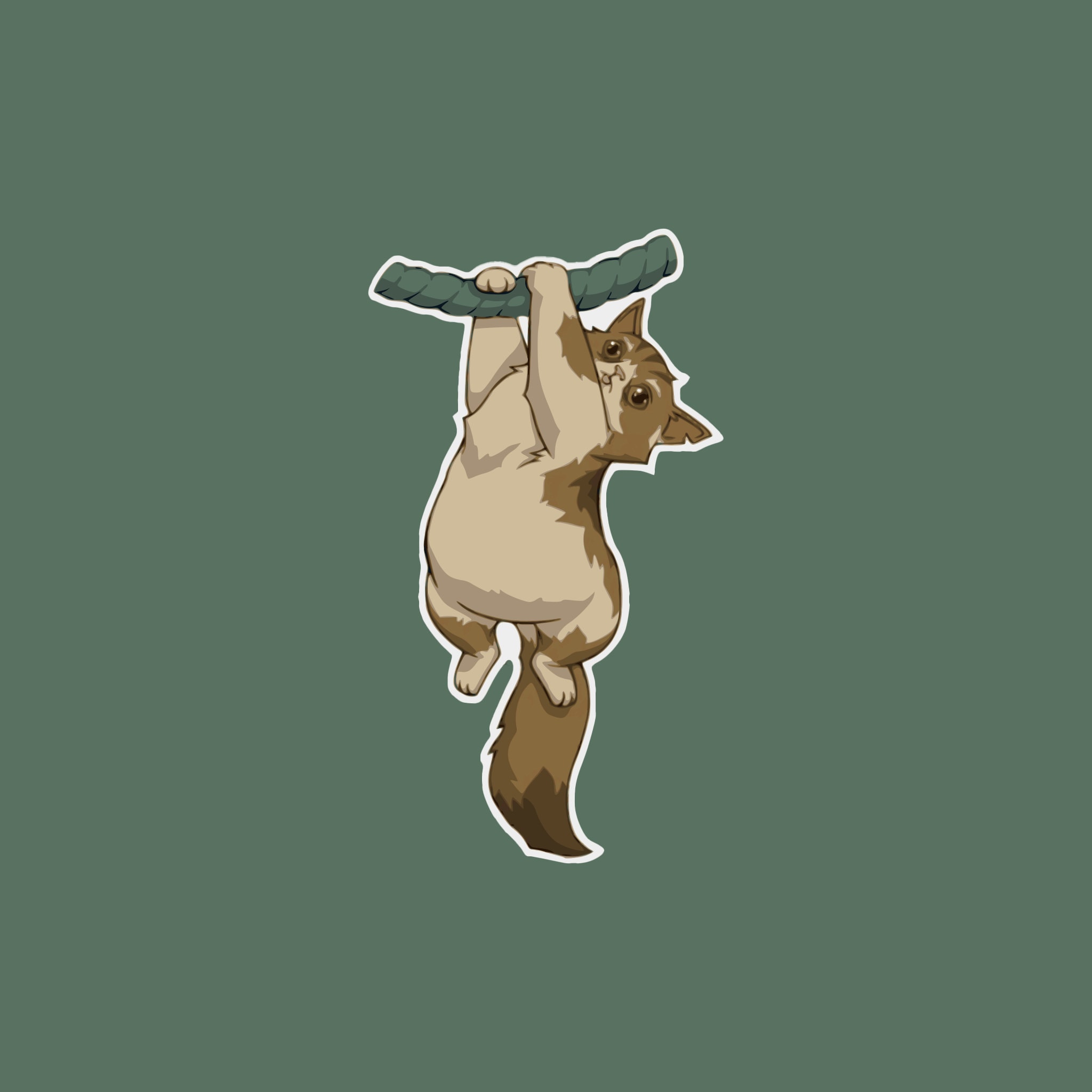 Hang in There, Mance Valorant Spray Waterproof Sticker - Etsy