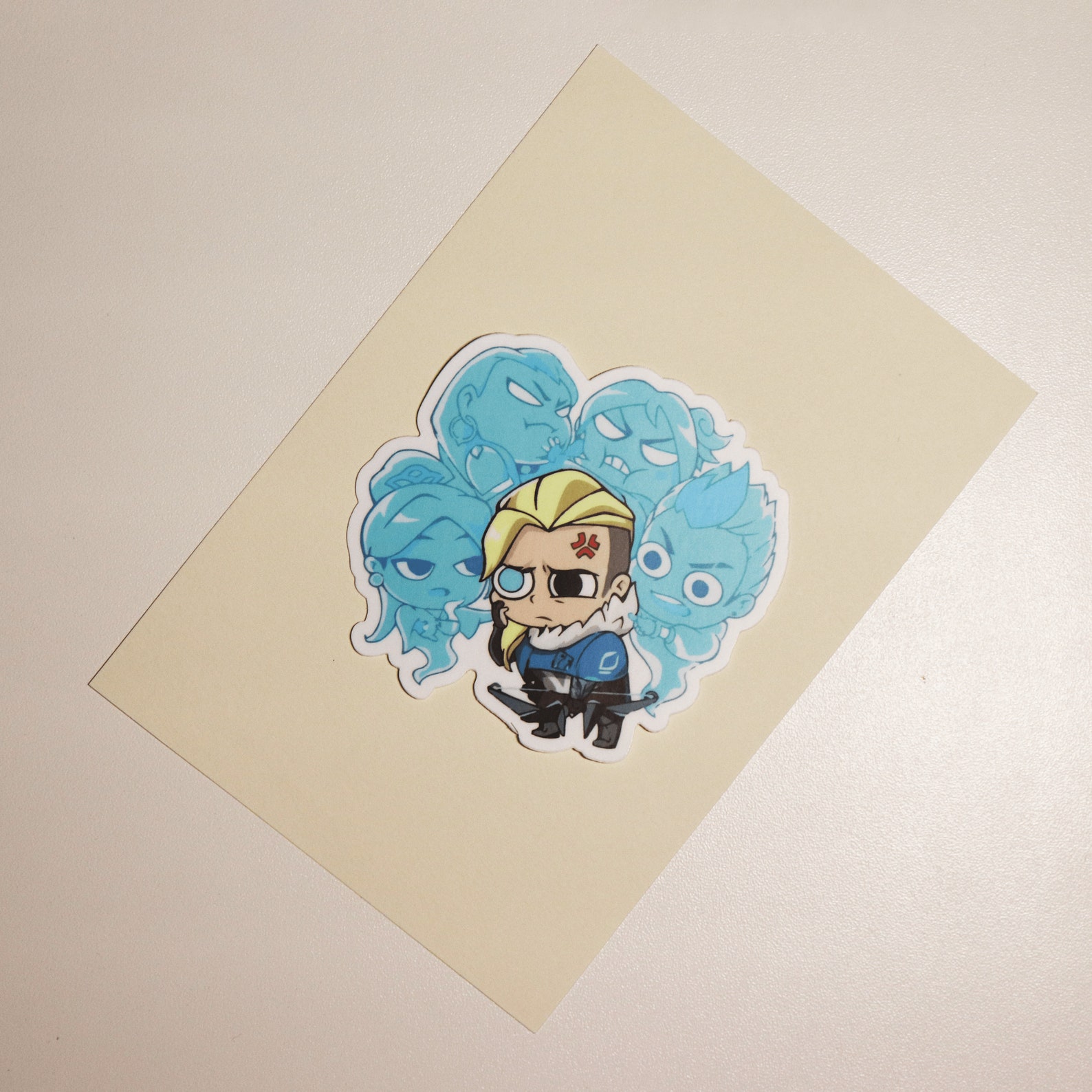 Backseat Gaming Sova Valorant Spray Waterproof Sticker New - Etsy
