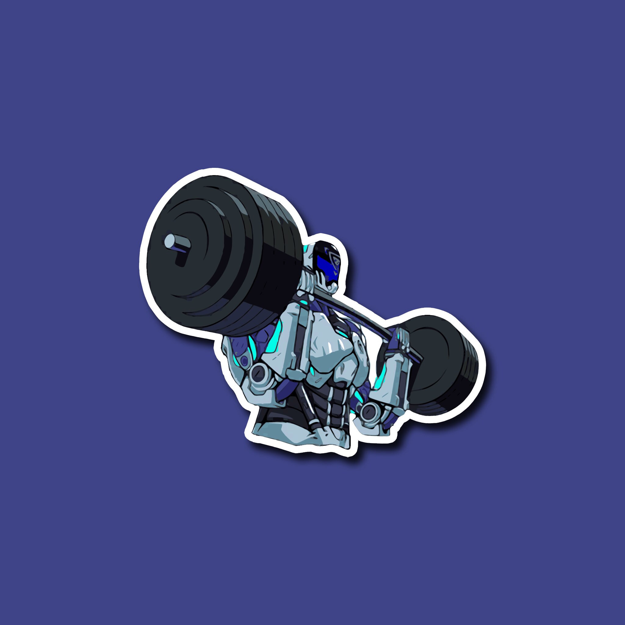 KAY/O Training Bot Valorant Spray Waterproof Sticker - Etsy