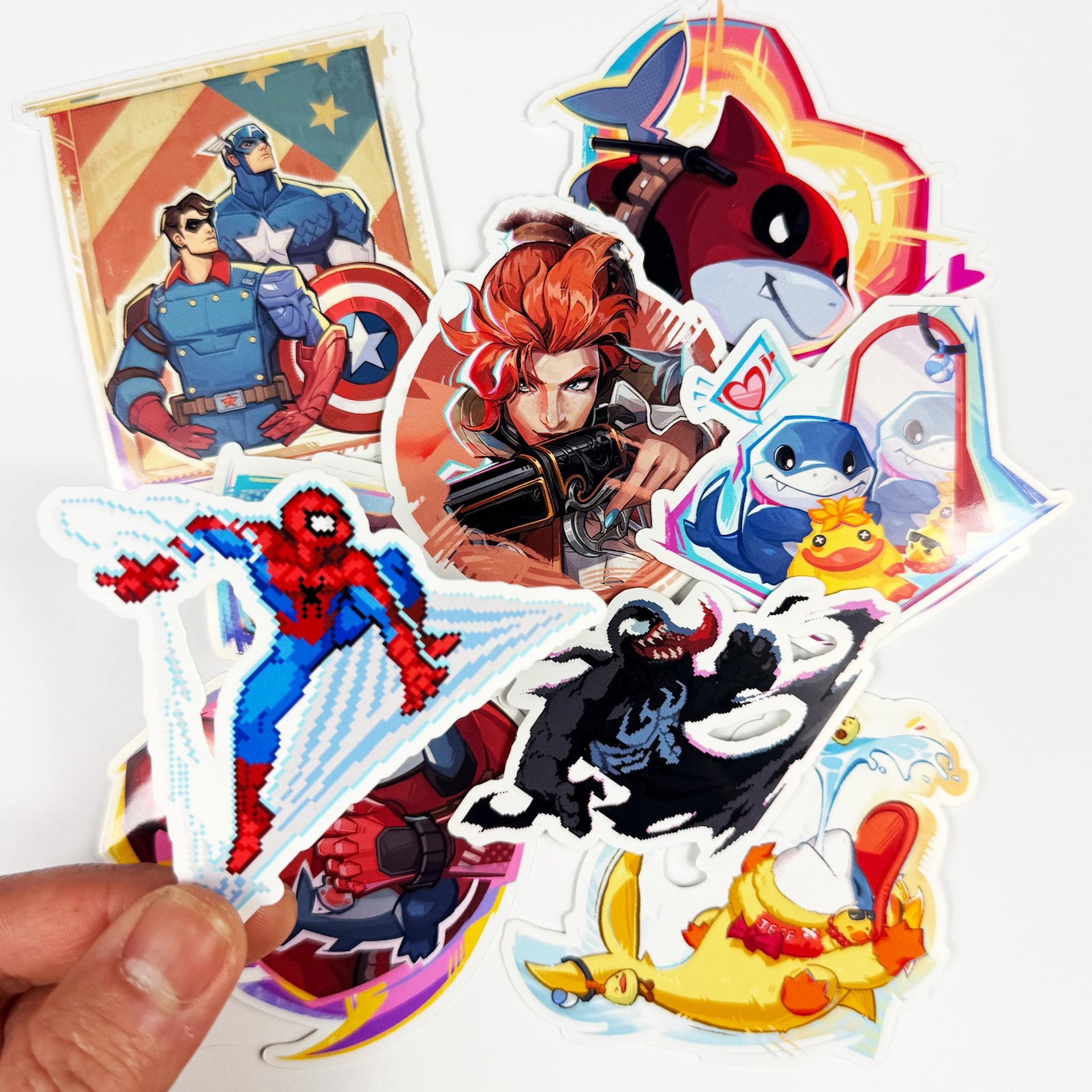 Spiderman Marvel Rivals Sticker, Video Game Spray, 3-inch Vinyl Decal ...