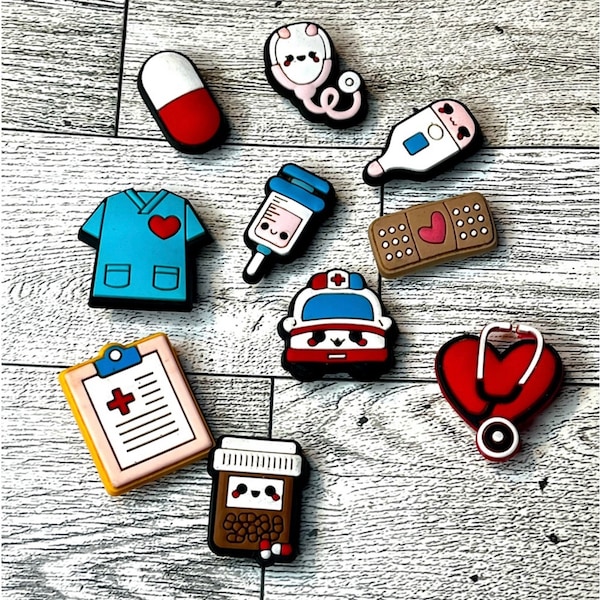 Nurse Jibbitz Etsy Canada