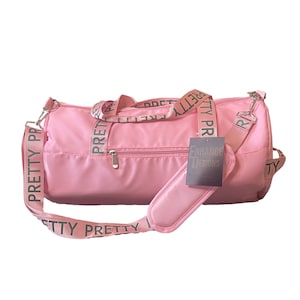 Pretty Workout Bag | Pink and Green Overnight bag | Initiation gift | Duffle Bag | Weekender Bag | Baby Bag, Durable long lasting Duffle Bag