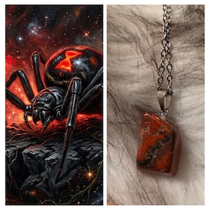 Black Widow Spider Familiar: Spirit Vessel, Spirit Companion, Living Entity