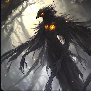 Yatagarasu, Crow Messenger, Omens, Emotional Detachment, Enhanced Spiritual Work,Spirit Companion