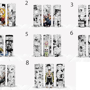 Anime 20 oz Skinny Tumbler
