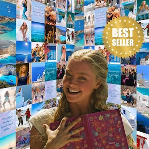 Mamma Mia Wall Collage Kit, 60 PCS, Mamma Mia Movie Photo Collage, Mamma Mia Party Wall Decor, Mamma Mia Disco Theme Digital Download 4x6”